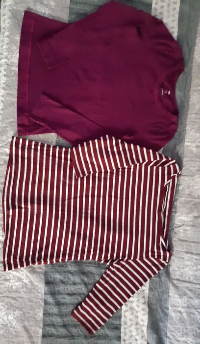 Блузки с дълъг ръкав ръст 152см.