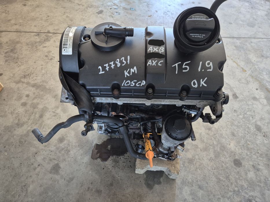 Motor vw transporter t5 1.9 tdi cod motor AXB euro 3 an 2005 cu 277831
