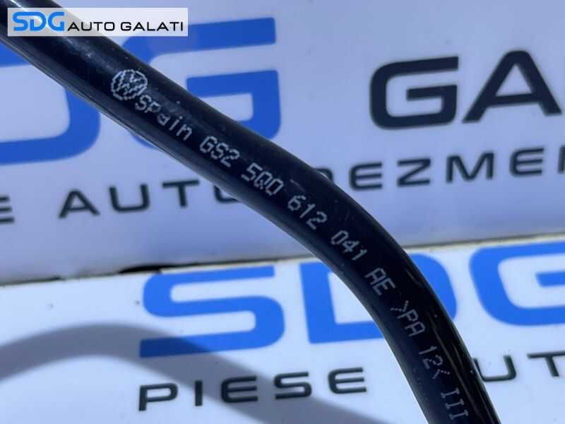 Furtun Conducta Vacuum Vacum Presiune Aer Audi A3 8V 1.6 TDI 2013 - 2017 Cod 5Q0612041AE [M6653]