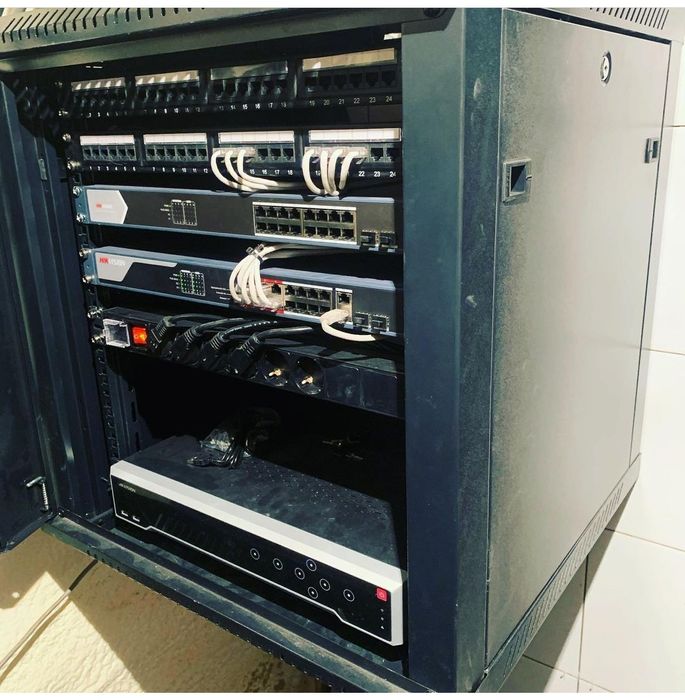 Установка камер видеонаблюдения