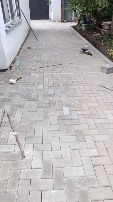 укладка брусчатки