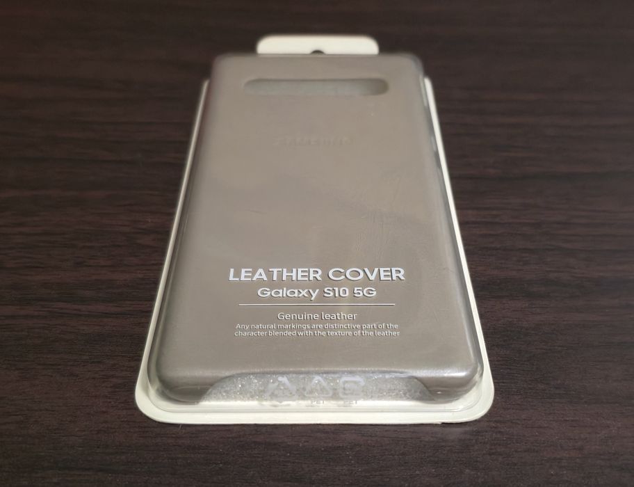Husa piele originala Samsung Leather Cover Galaxy S10 5G G977