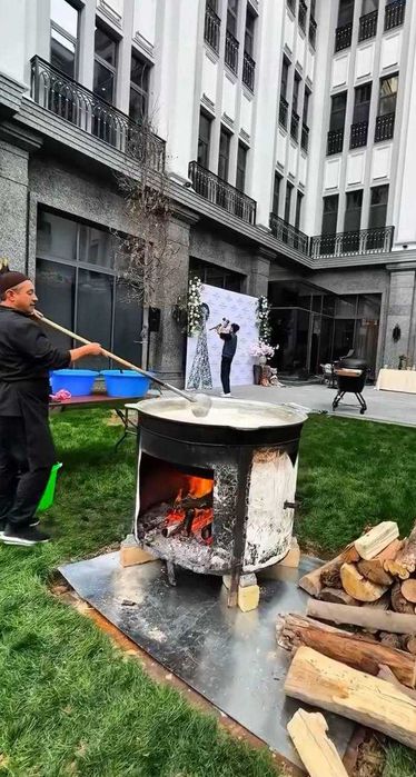 Готовим настоящий сумаляк на заказ!