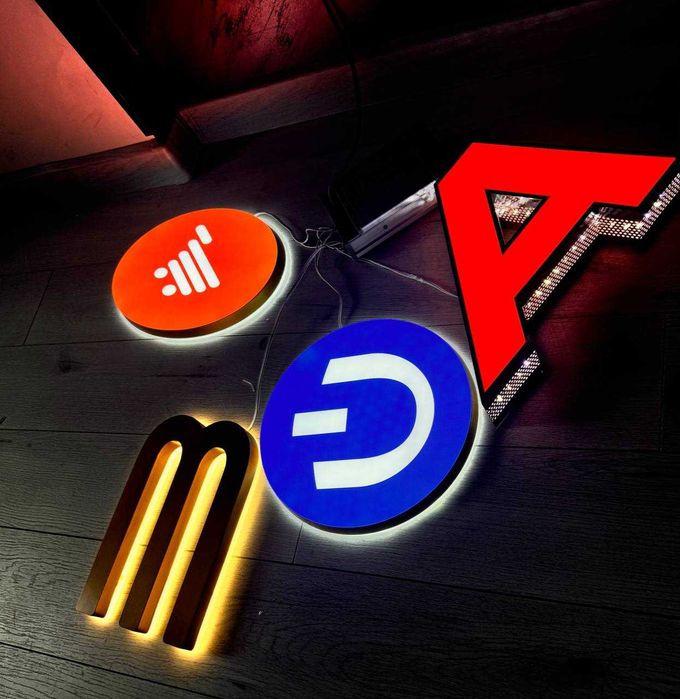 LED Экраны, Полиграфия, Неон, Наружная реклама, Объемные буквы.
