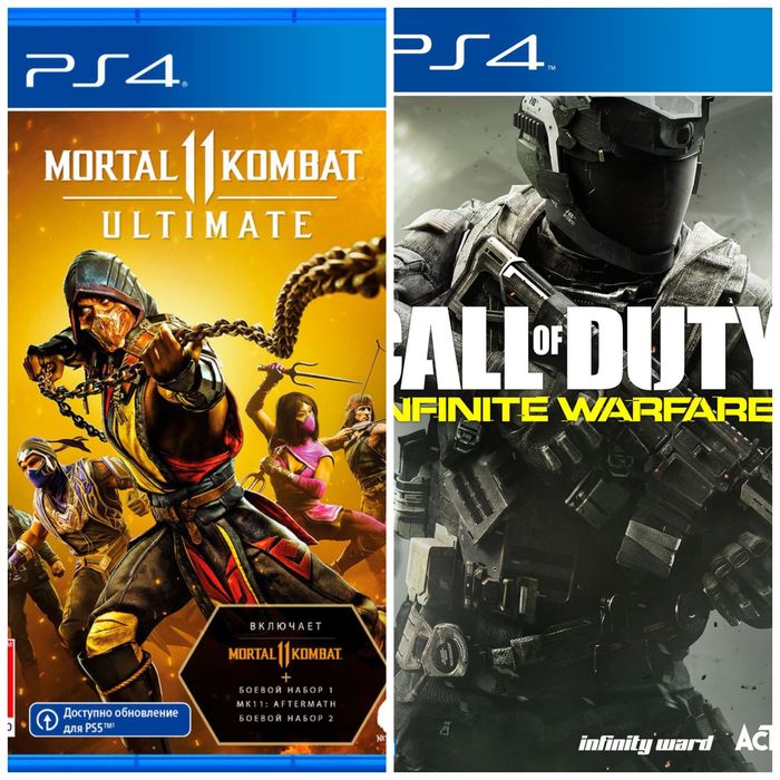 Игры диски на ps4