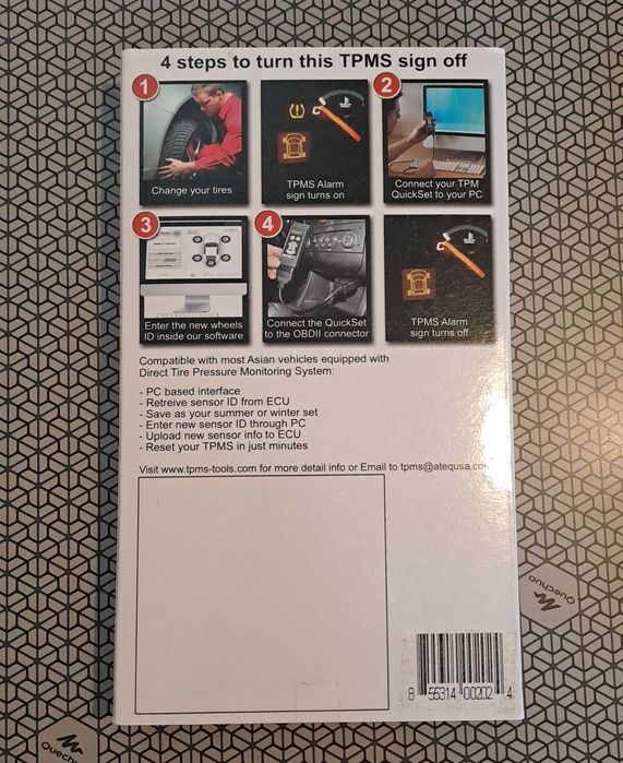 Dispozitiv resetare TPMS Ateq Quickset