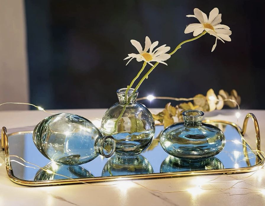 Мини Вазы декоративные стеклянные