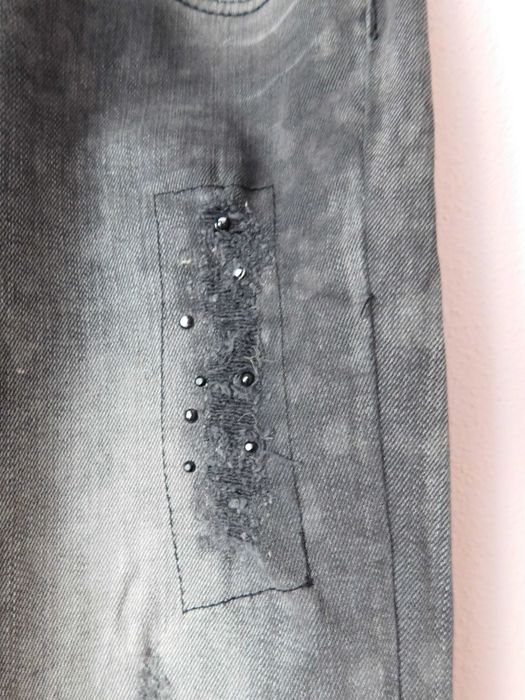 Дамски дънки Tally well с интересен принт