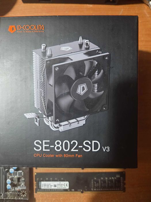 MSI H110M PRO-VD + Xeon 1220v5 + 2x4GB DDR4 + ID-Cooling SE-802-SD v3