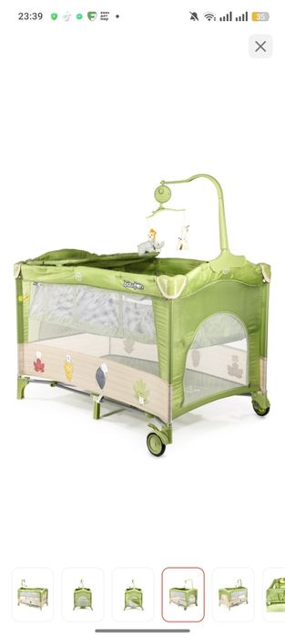 Манеж кровать детская, шезлонг