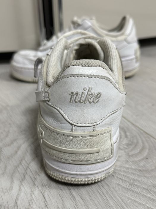 Кецове Nike цвят бял
