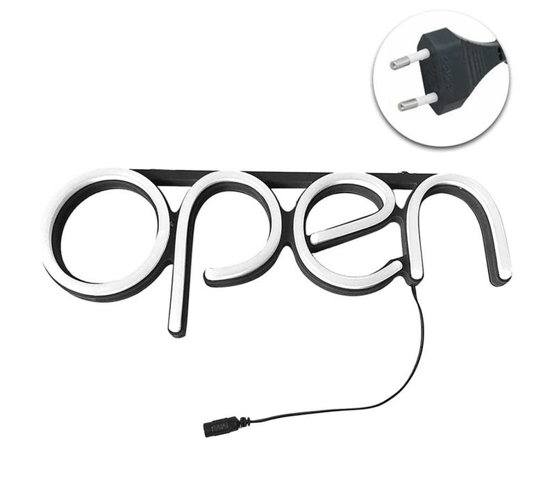 РАЗПРОДАЖБА! LED неонов надпис open