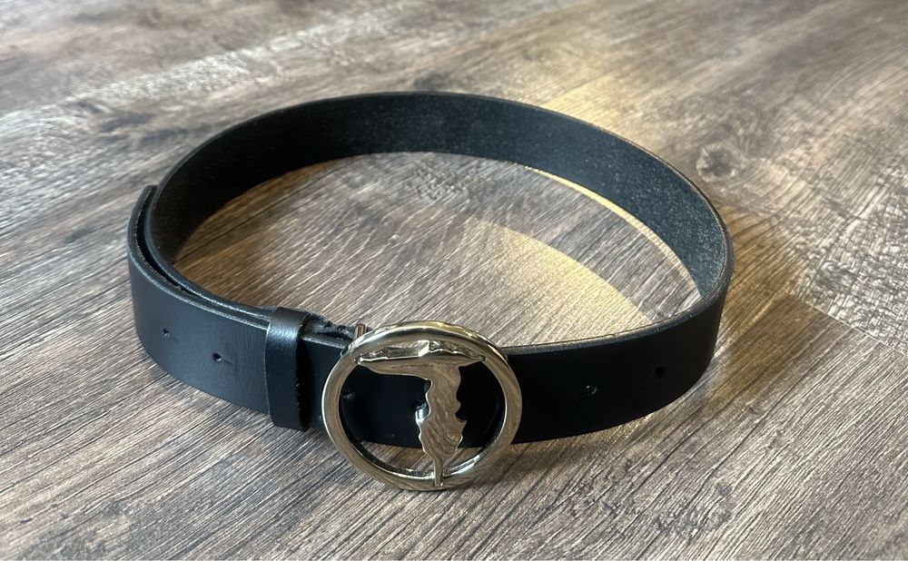 Колан  от естесвена кожа Trussardi