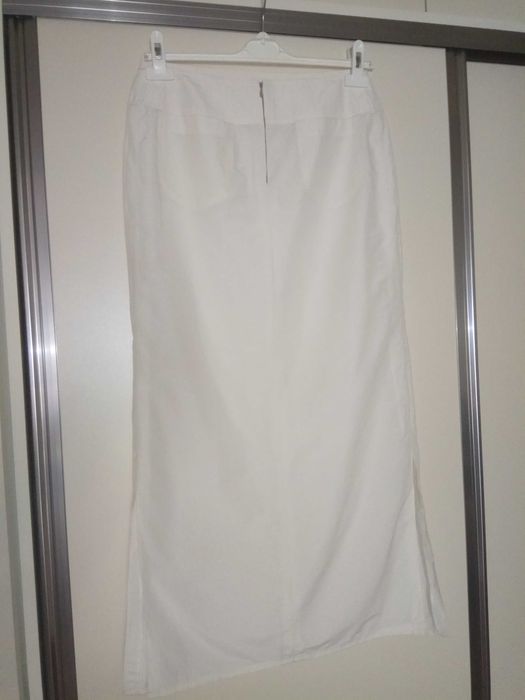 Set (bluza decupata spate+fusta lunga) de vara, mar.S-M.
