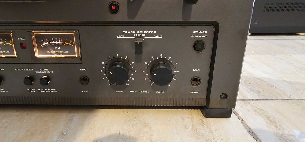 Magnetofon Akai GX-215 Autorevers 3 capete 3 motoare servisat test vid