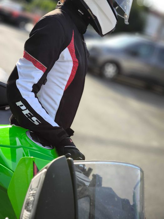 Geaca moto dama PES de vara mesada ploaie protectii Level 2 incluse