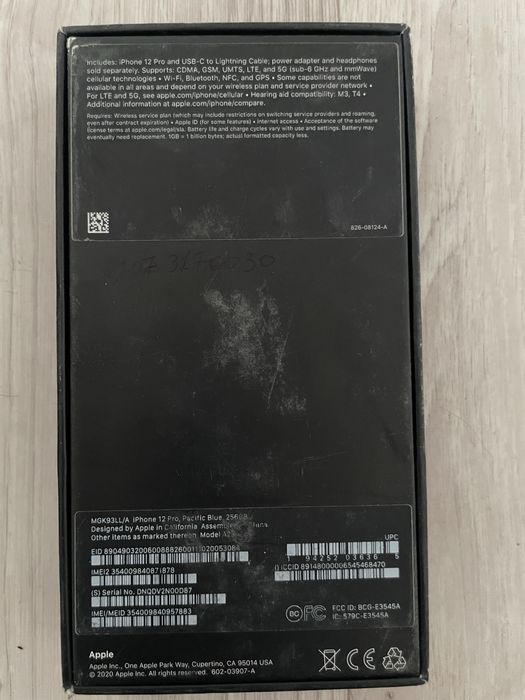 Iphone12 pro 256gb