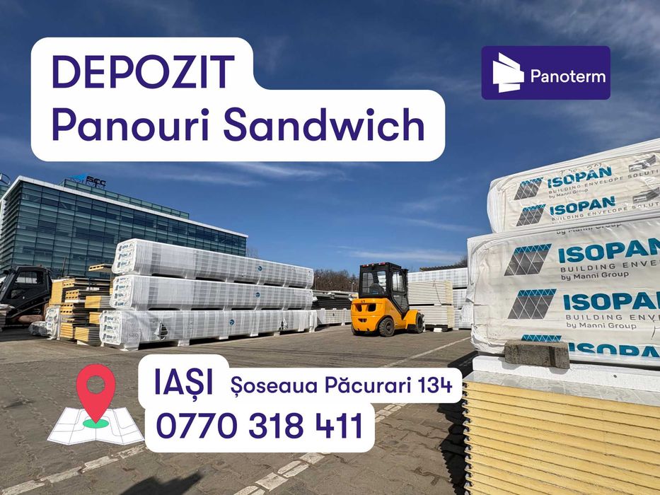 Depozit Panouri Sandwich - Iasi