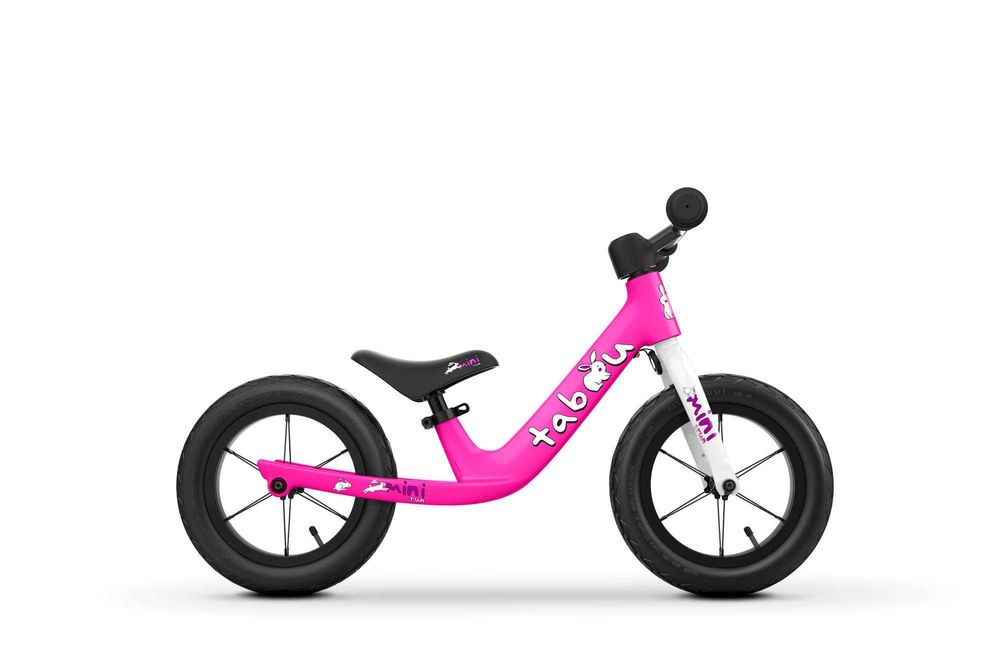 Bicicleta fara pedale NOUA, usoara, de calitate, Tabou Mini Run 12 Roz