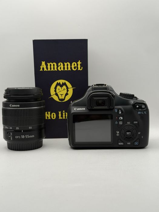 Aparat Foto Canon Eos 1100D Ca Nou Obiectiv EF-S 18-55 III , Incarcator Original, AMANET NO LIMIT.