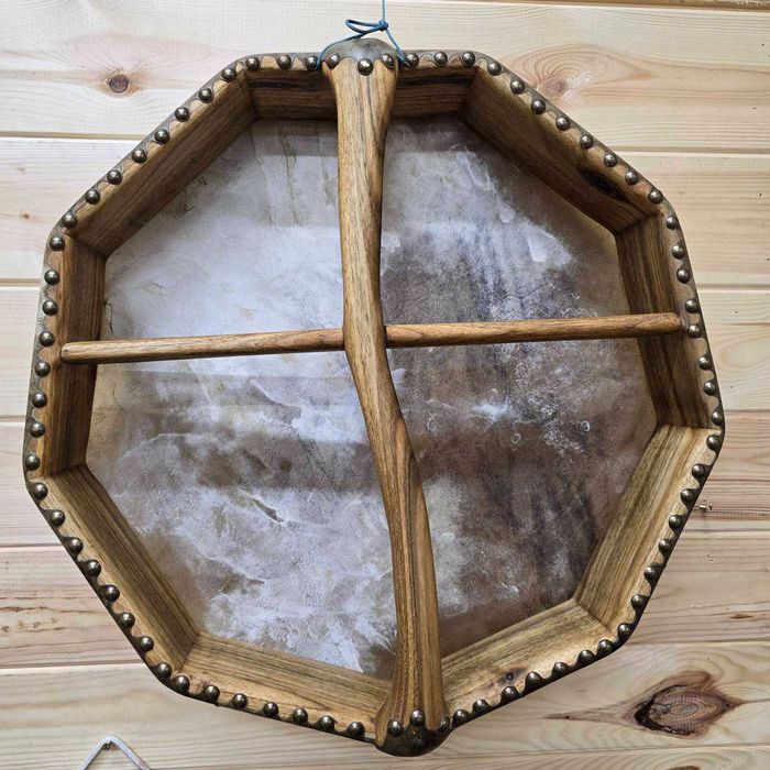 Бубен диаметр 40 - 60 см, шаманский бубен