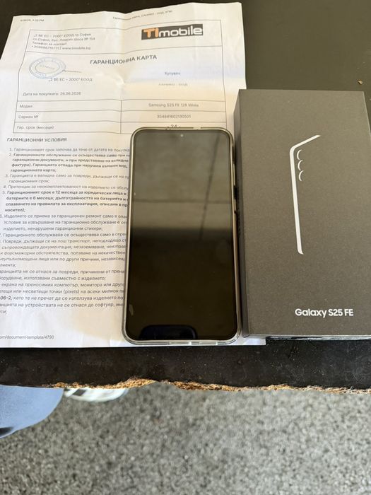 Продавам Samsung S25 FE