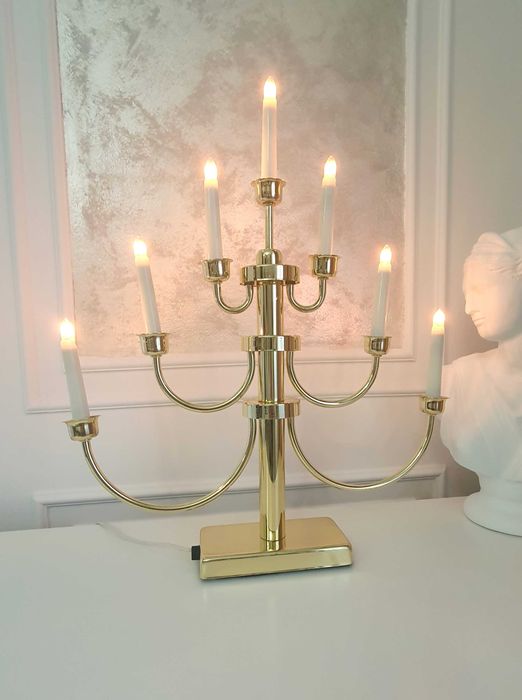 Decoratiune sfesnic Advent auriu
