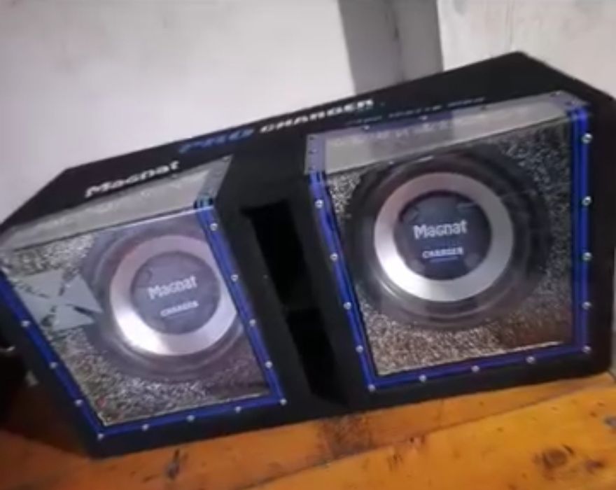 Statie amplificator audio auto bass masina subwoofer kit montaj rms