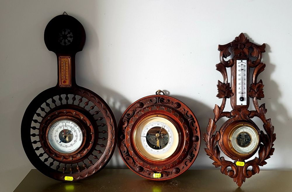 Barometru/termometru vechi