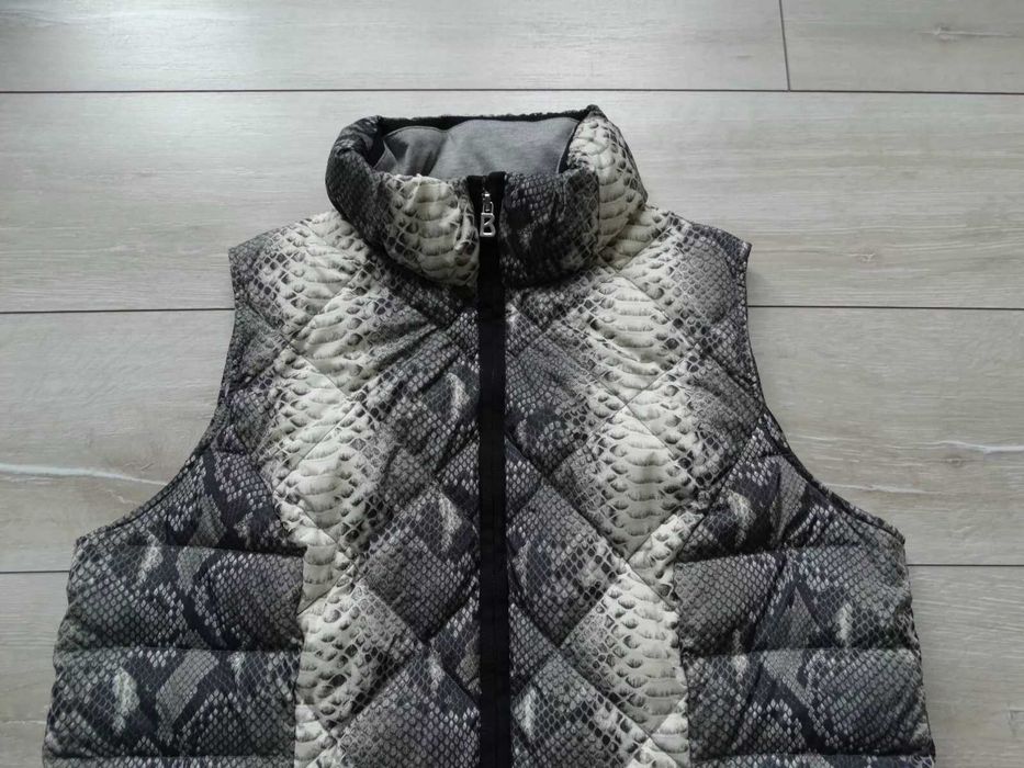 BOGNER Animal Print женски зимен пухен елек пух елече грейка размер 46