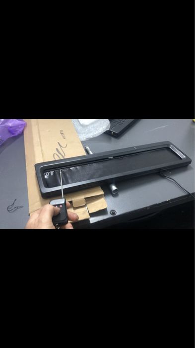 Под номерник с кнопкой