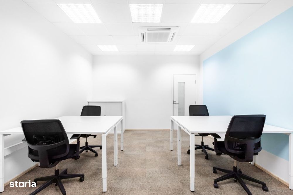 Spațiu de birou privat pentru 4 persoane în Regus Green Gate