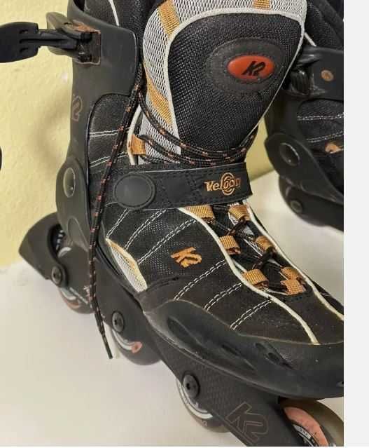 Patine cu rotile / Role K2 Velocity marimea 42.5 black