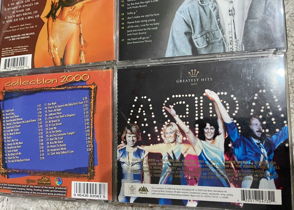 cadou Album muzica CD Elvis Celine Mariah Bocelli Jones Abba Julio Tom