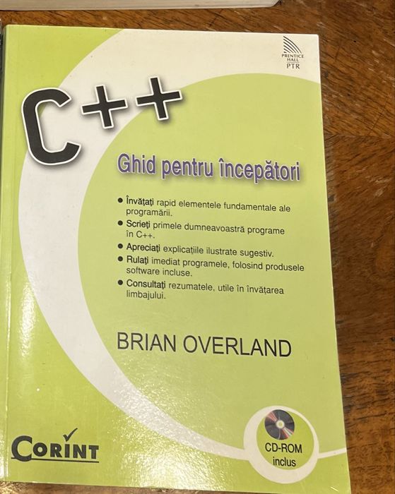 Programare C++, Java și Game Development + CD-uri originale – stare foarte bună