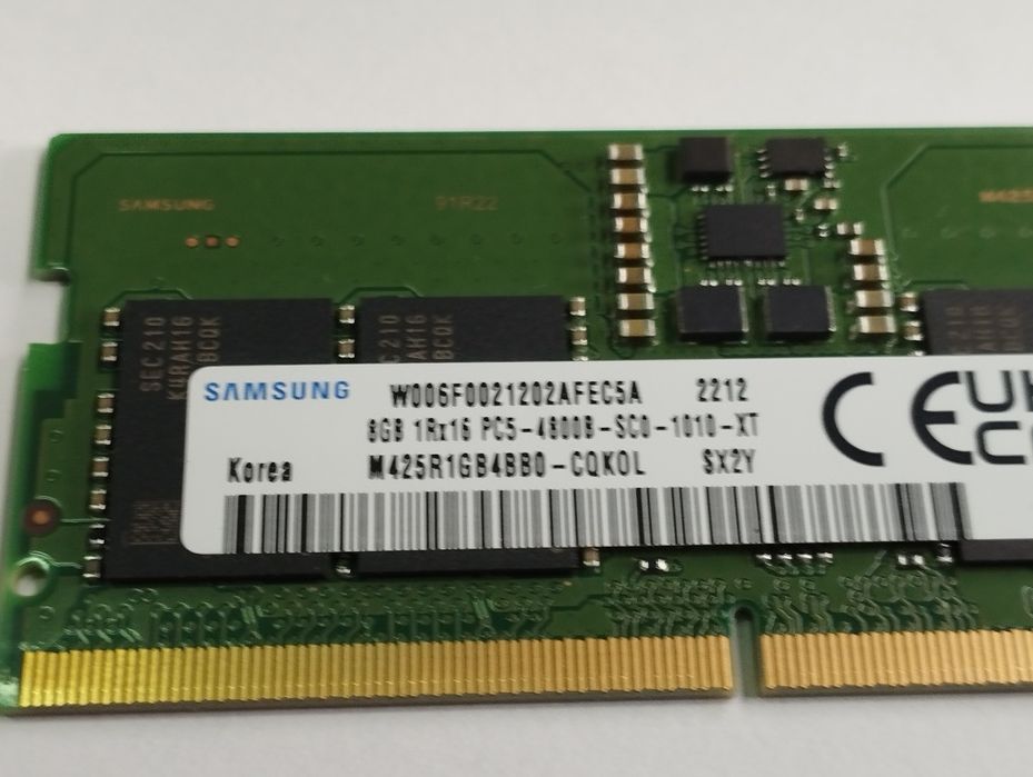 Memorie laptop 2x8 GB DDR 5 samsung
