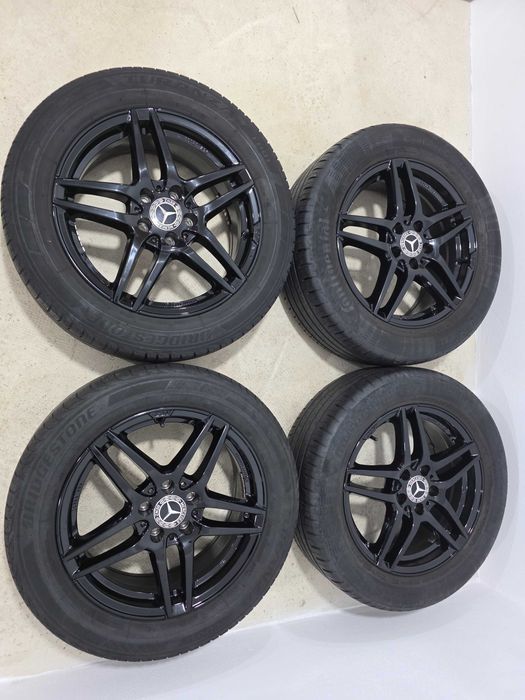 Jante 17 Mercedes Vito Viano anvelope 225 55 17 Bridgestone / Continental si senzori presiune roti