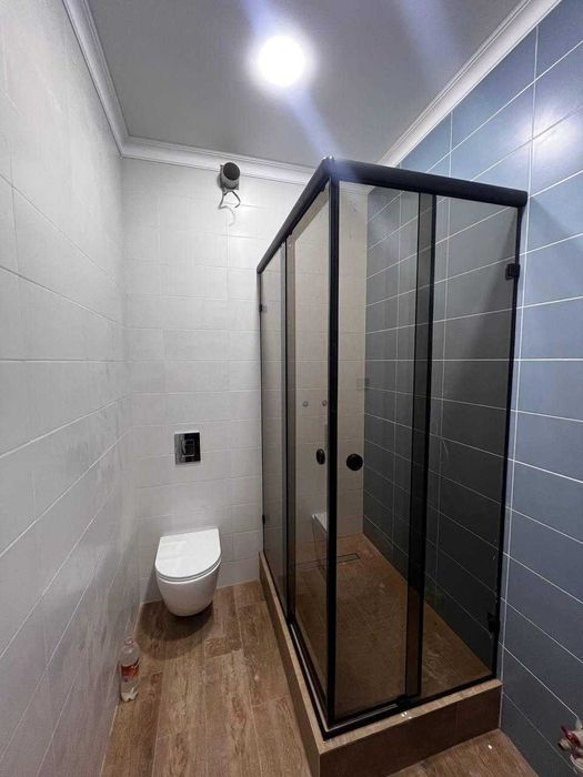 Стеклянные Душевые Кабины Перегородки Лофт  На Заказ Рассрочка