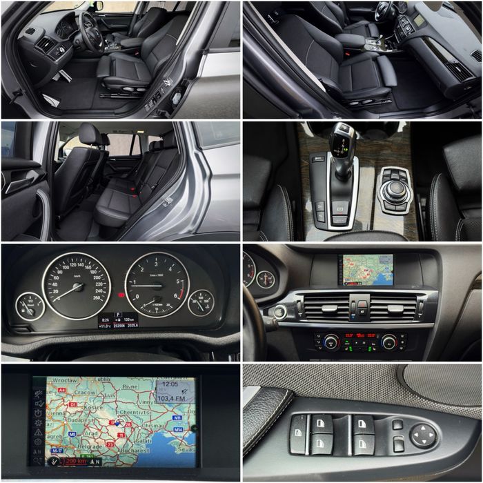 BMW X3 20d F25 Automat 4x4‼️Navi Piele Bi-Xenon Keyless Tzol‼️Impecabi