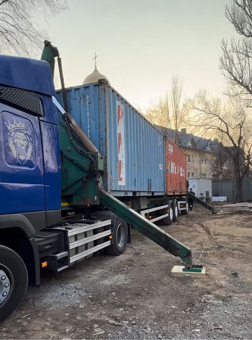 Услуги контейнеровоза манипулятора