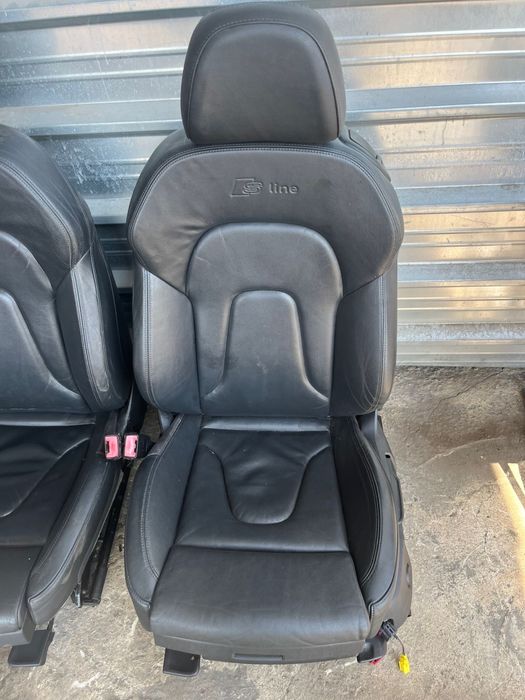 Ръчен кожен салон с надуване Audi A5 Cabrio Рекаро S-line н0