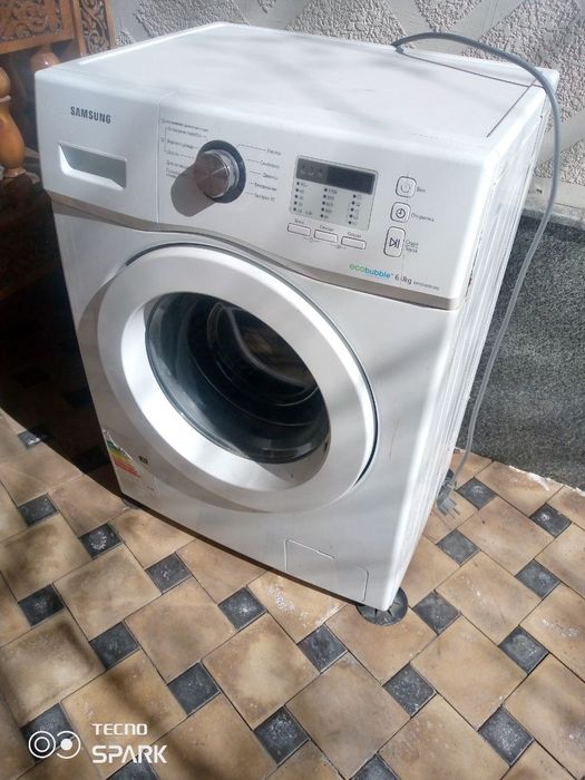 kirmoshina Samsung 6 kg eka babul Rabochi