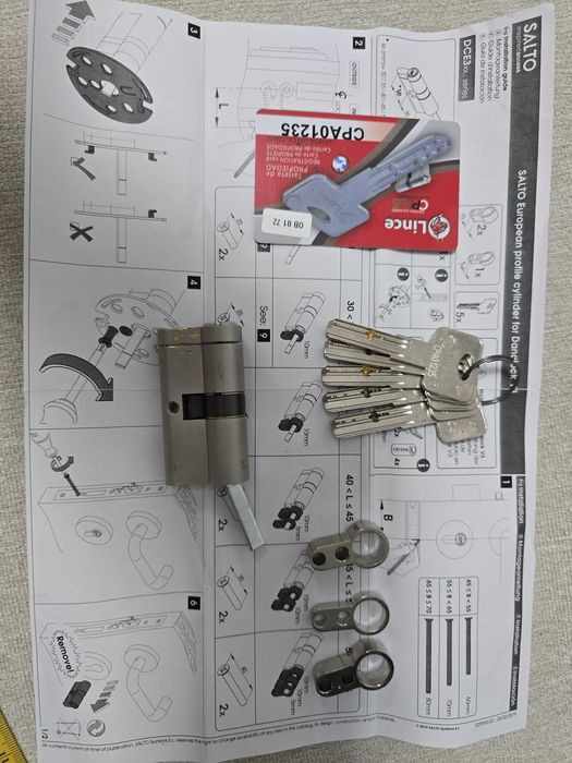 Cilindru yala Salto pentru incuietoare Smart