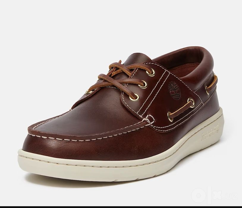 Кожаные топсайдеры Timberland