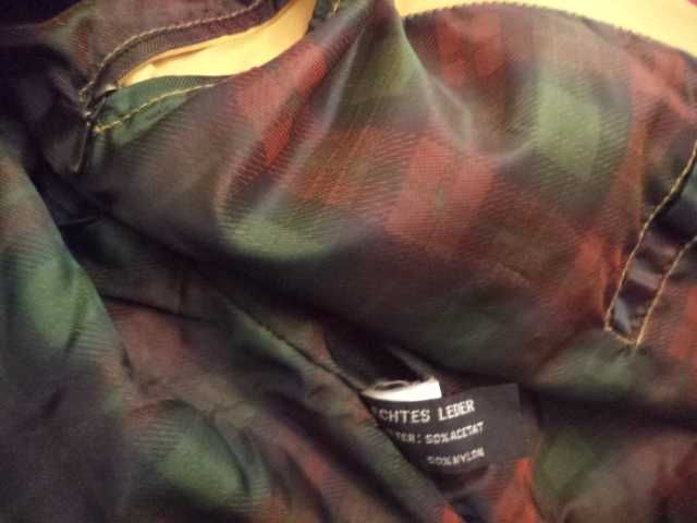 чисто ново кожено мъжко яке