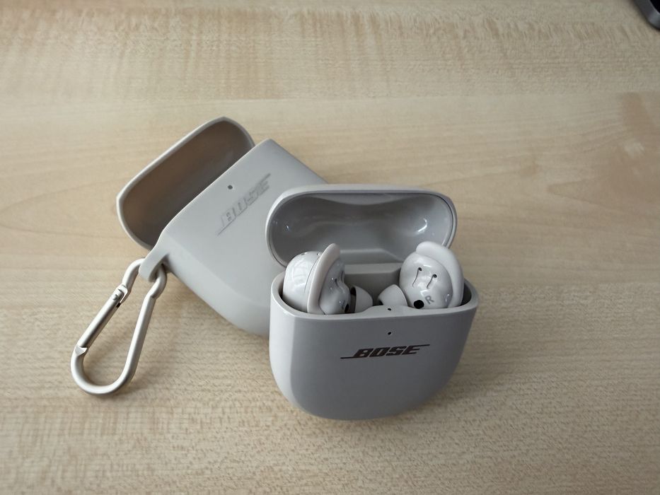 Casti Bose QC ultra earbuds Bej