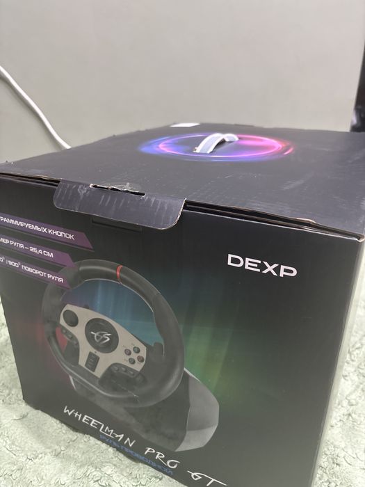 Игровой руль Dexp wheelman pro gt
