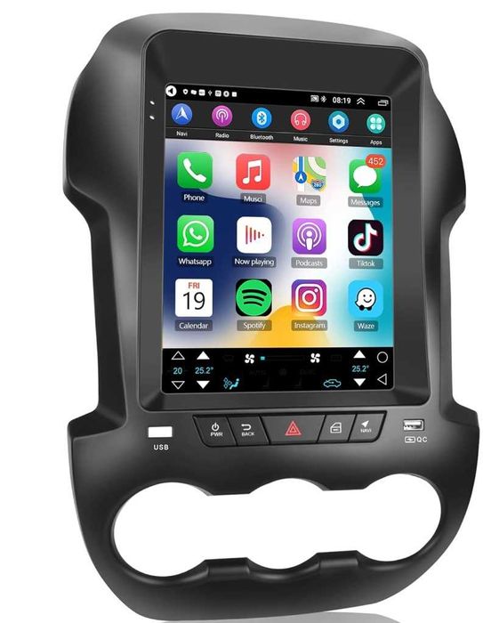 FORD RANGER 2010/2016 Вертикална Навигация, 9861