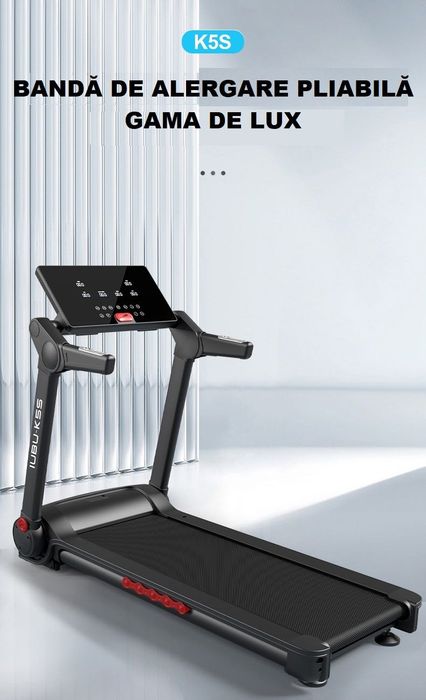 Banda Alergat Electrica K5S Viteza 15km/h 140Kg Inclinare automata