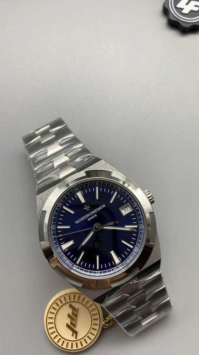 vacheron constantin anti-magnetic сребристо-синьо